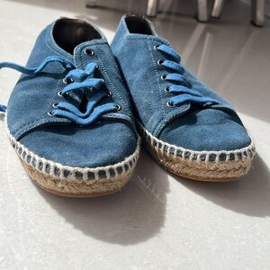 Authentic Bottega Veneta Blue Leather size 38